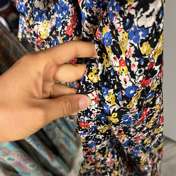 Veronica Beard Long Sleeve Multicolor floral dress - Picture 5 of 6